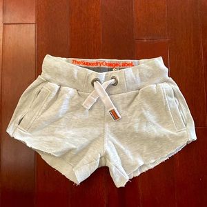 SUPERDRY ORANGE LABEL Cut-Sweat-Shorts
